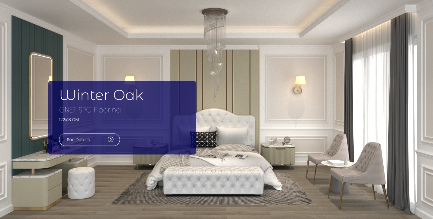 SPC Flooring Winter Oak