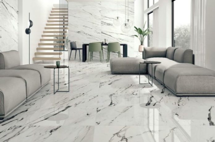 Warna Granit Lantai Ruang Tamu Terbaru 2025 Elegan & Modern